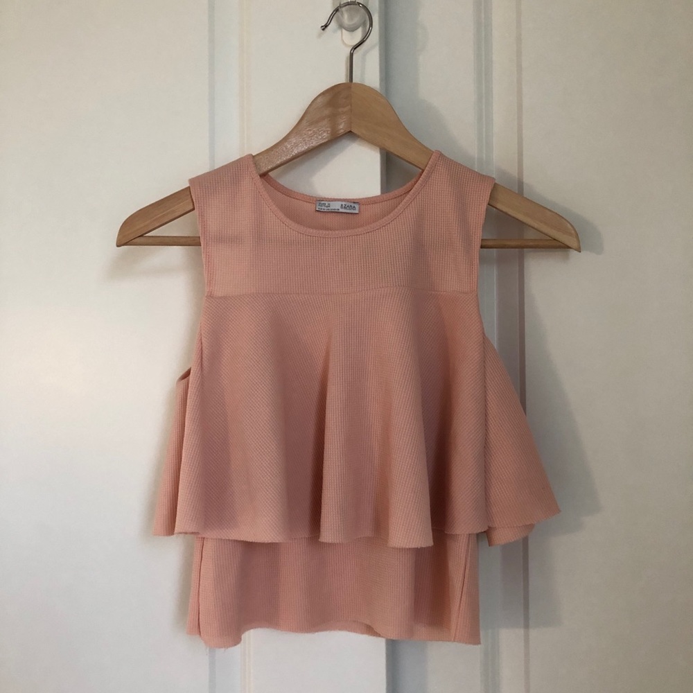 ruffle tank top